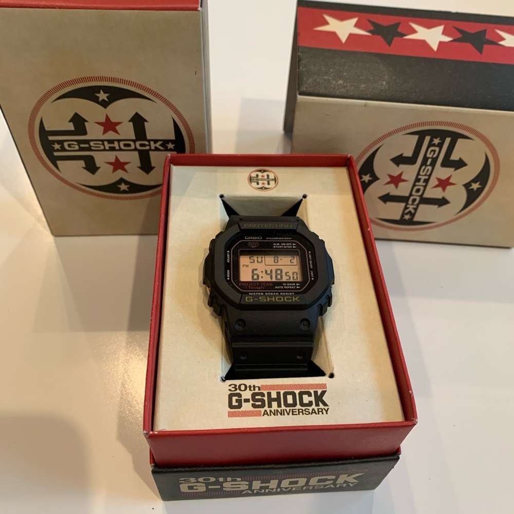 G shock 30th anniversary limited edition